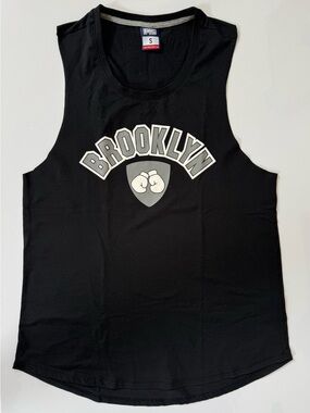 F45 Training 'Brooklyn' Sleeveless Black Muscle Tank Top - S | Functional 45